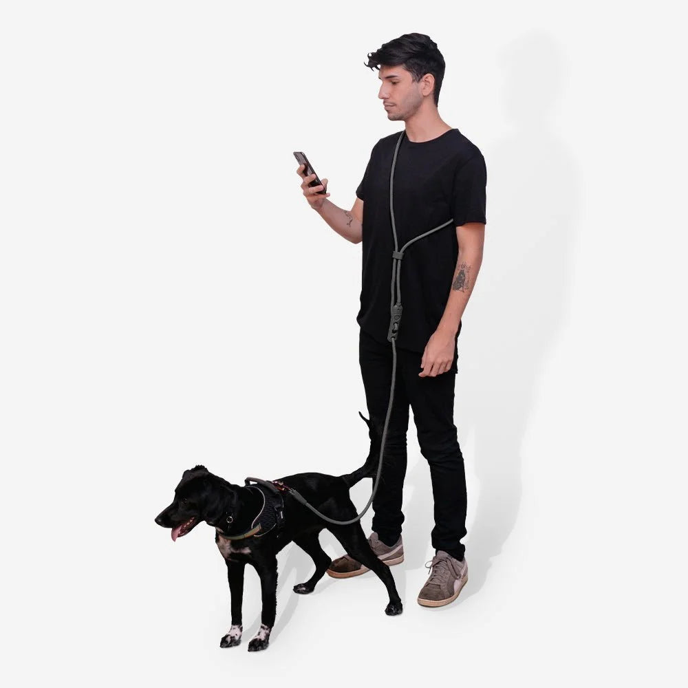 Titanium Grey | FlexiWalk Leash