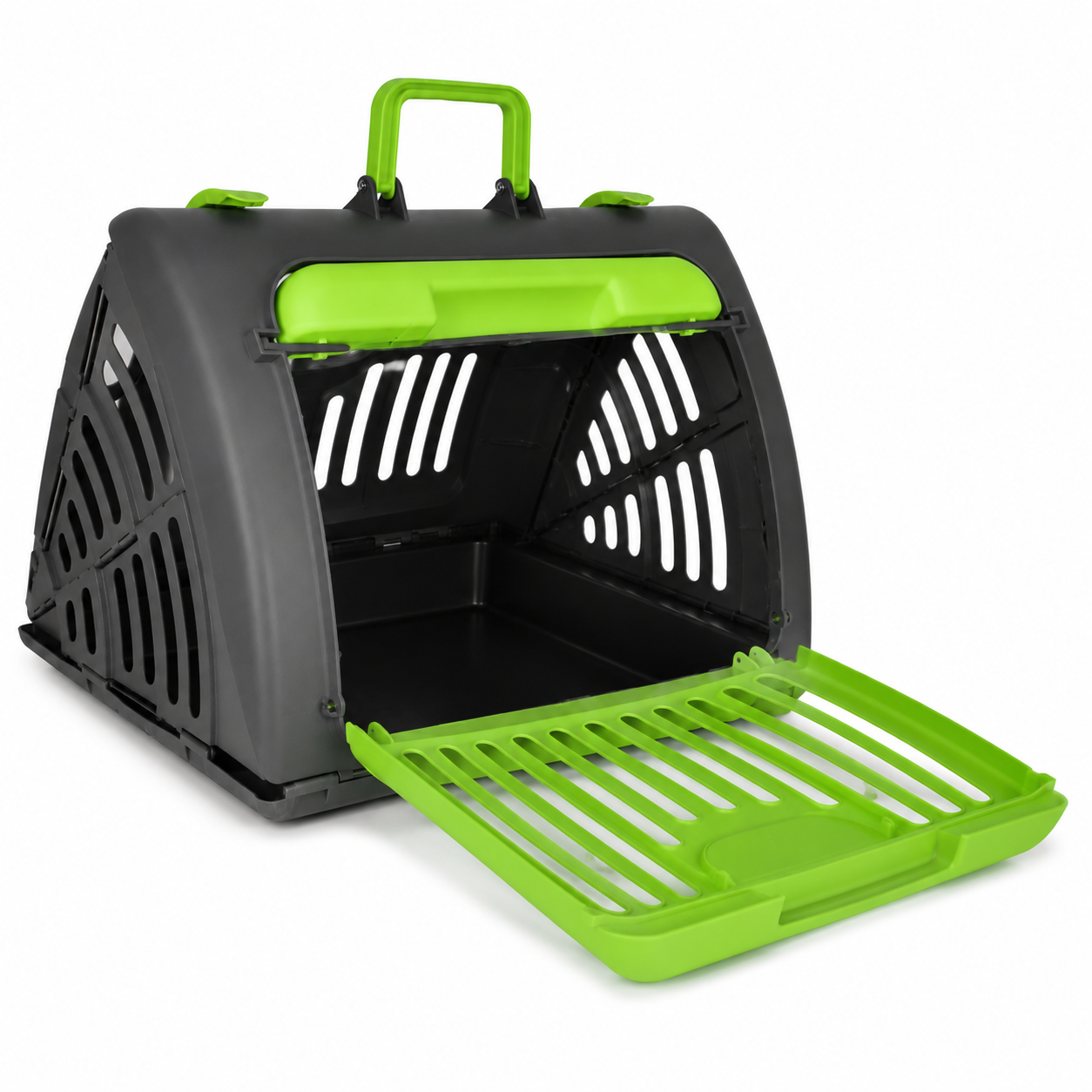 Collapsible Pet Carrier Crate – Foldable Carrier for Cats, Rabbits & Small Pets