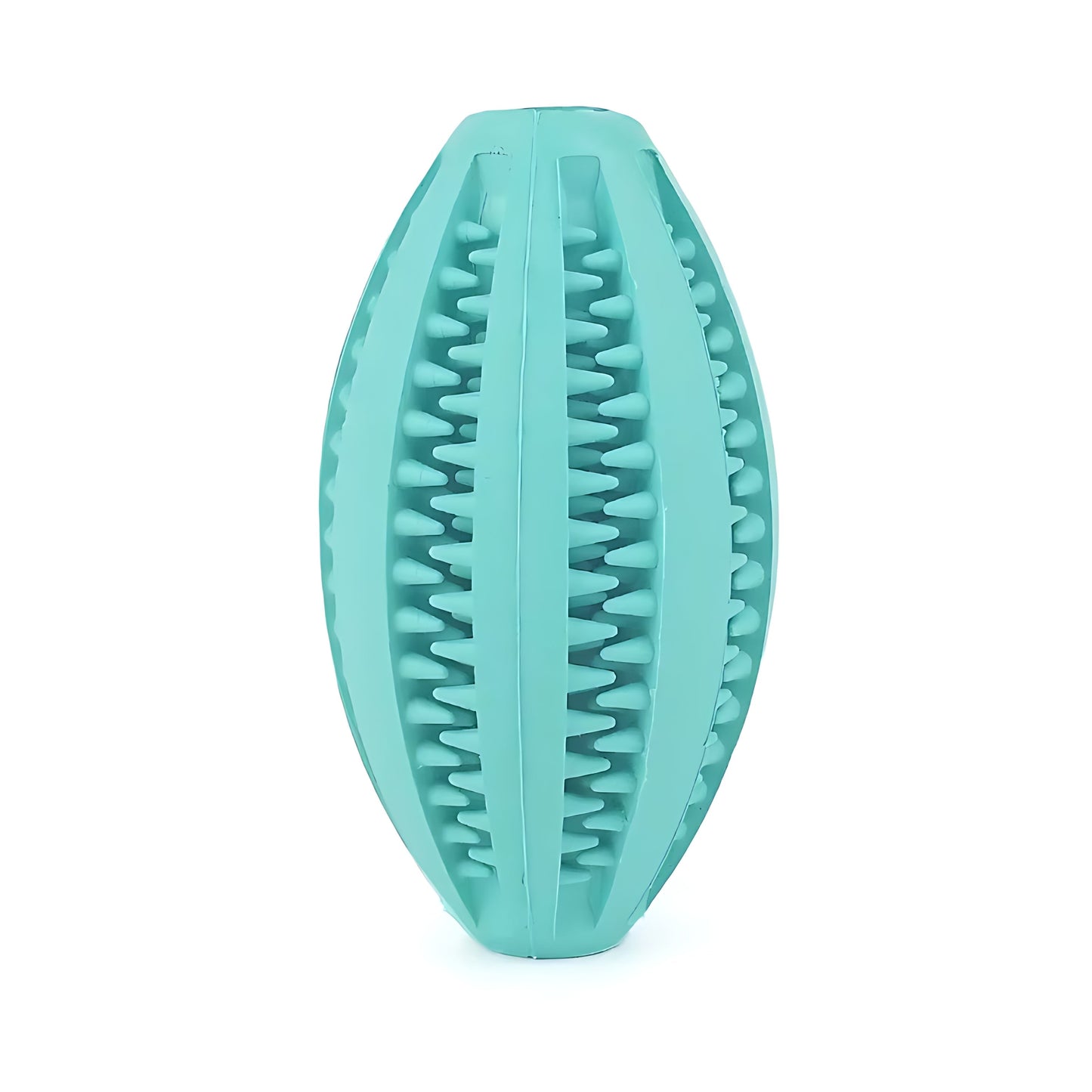 Durable Rubber Dog Treat Ball – Interactive Bouncy Chew Toy