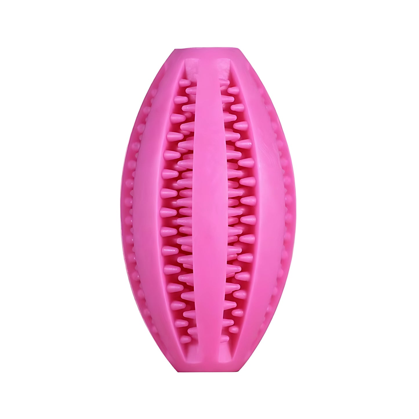 Durable Rubber Dog Treat Ball – Interactive Bouncy Chew Toy