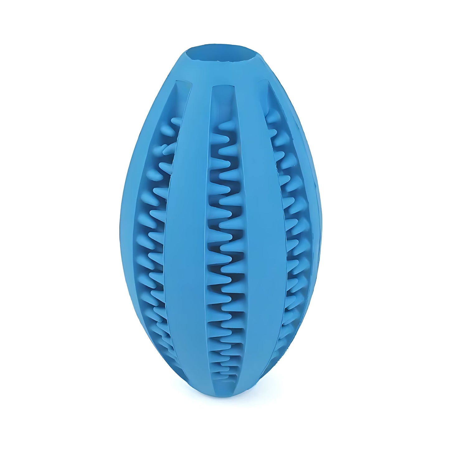 Durable Rubber Dog Treat Ball – Interactive Bouncy Chew Toy