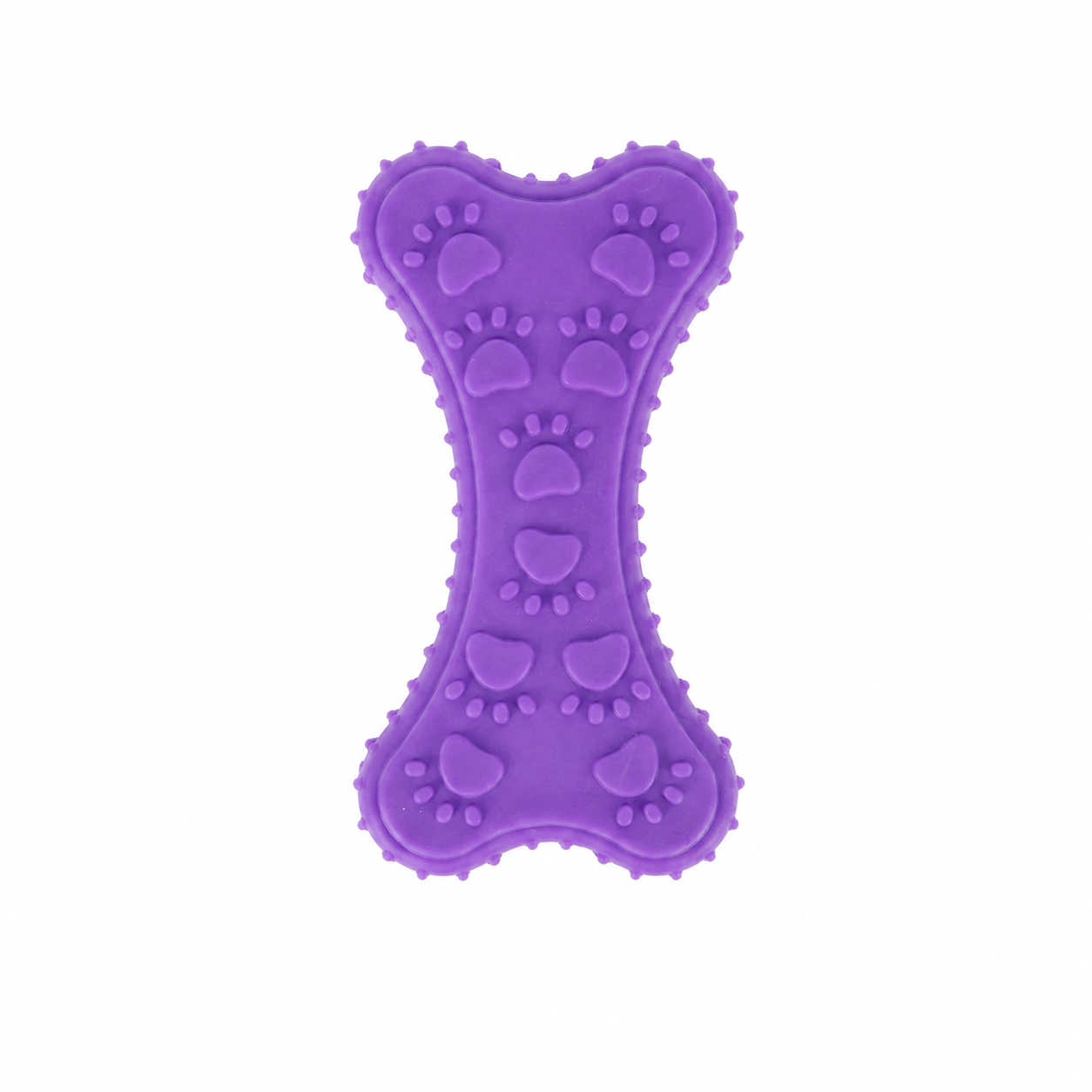 Rubber Dog Chew Toy – Textured Toy for Small & Medium Dogs