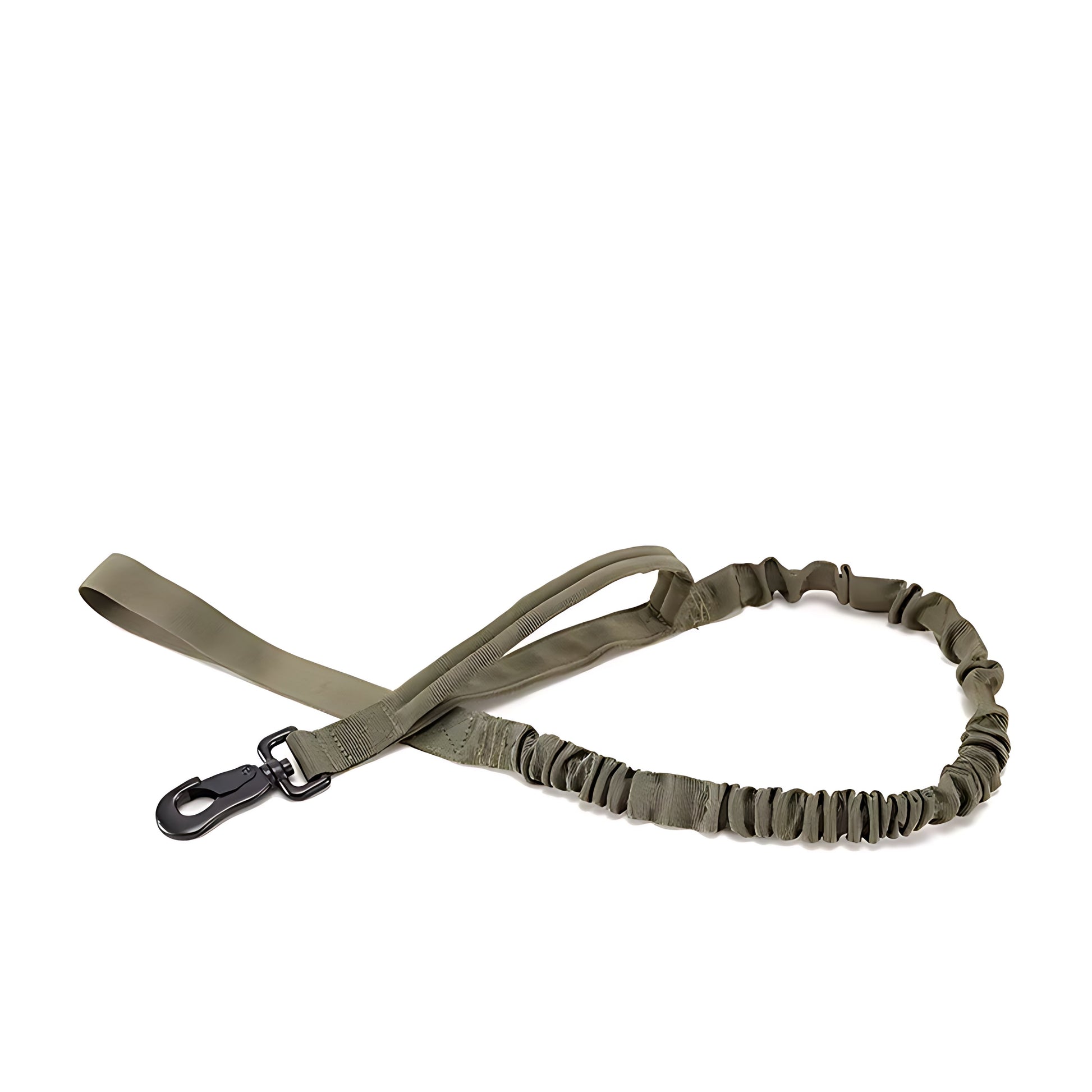 Tactical Military Dog Collar & Leash Set – Heavy Duty Adjustable Nylon Lead with Shock Absorption